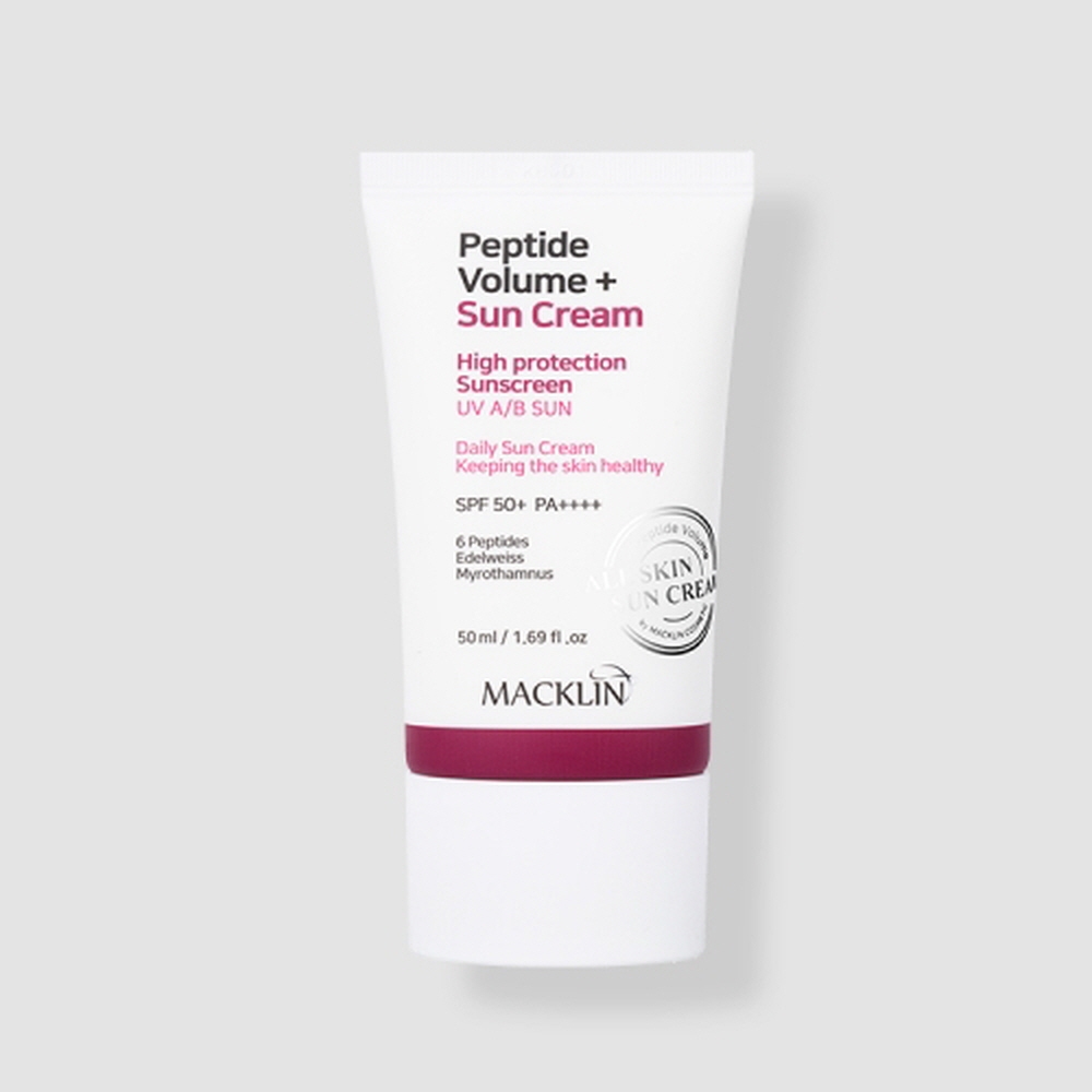 [K-Beauty] Macklin peptide volume sun cream 50ml