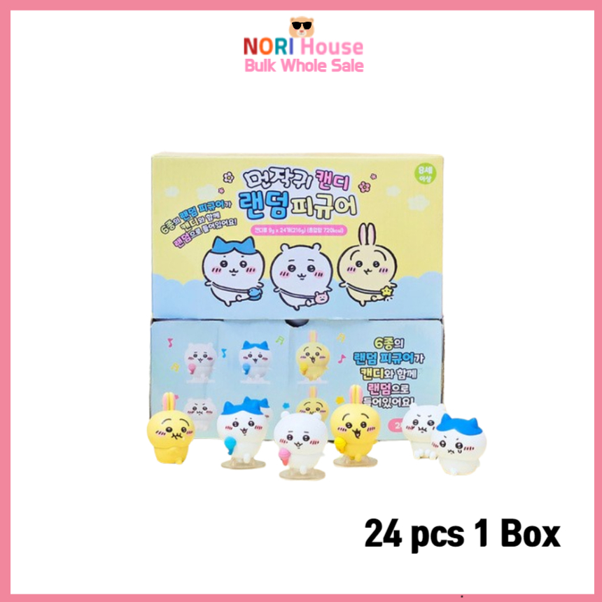 Chiikawa Figure Candy Series เวอร์ชั่นเกาหลี 24 ชิ้น 1 กล่อง
