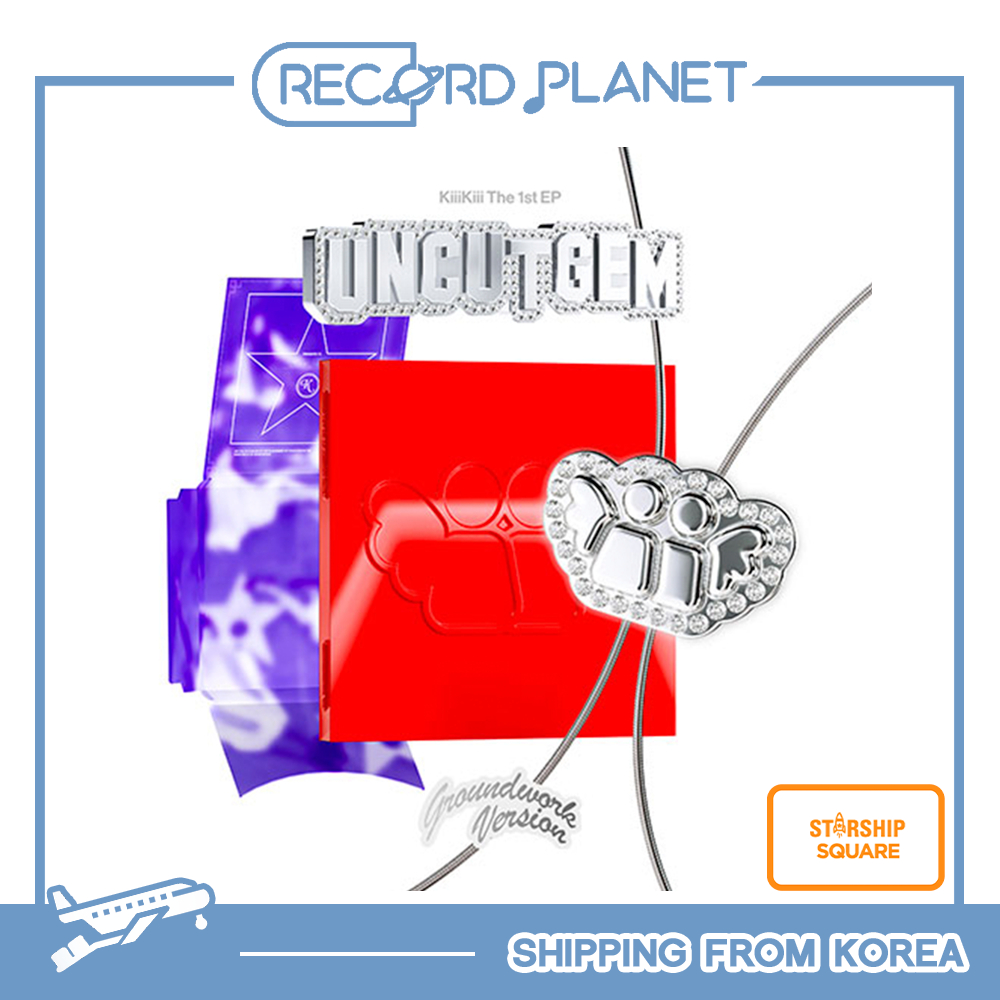 [POB] KiiiKiii - The 1st EP [UNCUT GEM] (GROUNDWORK ver.)