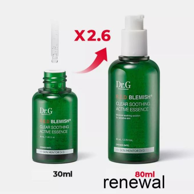 [Dr.G] Red Blemish Clear Soothing Active Essence 80m I Korea Olive Young Cosmetics