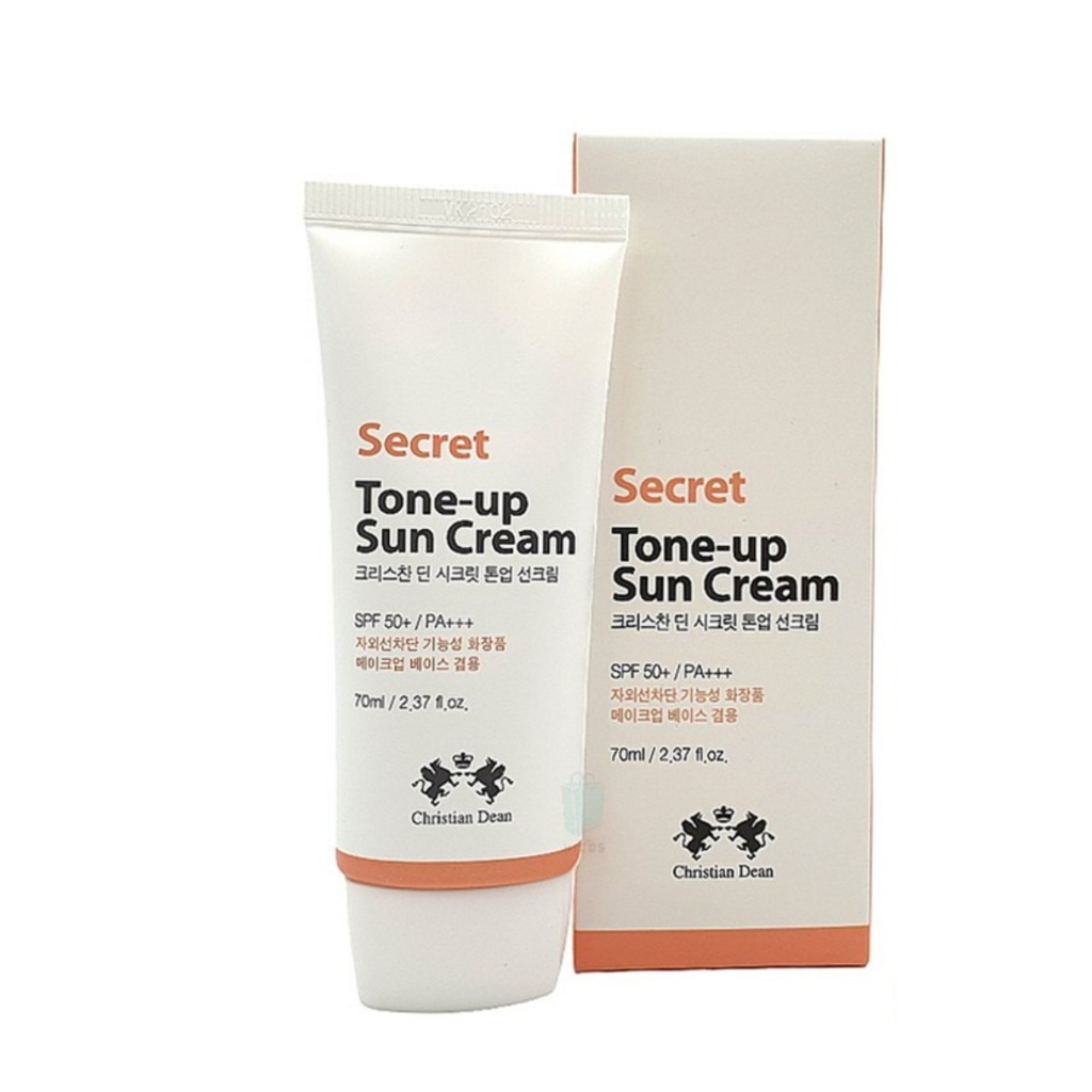BTM Tone Up Sun Cream Christian Dean Secret Tone Up Sun Cream SPF50 Sun Cream Sunshine Sun Care Sun 