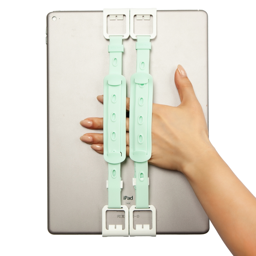 WiLLBee CLIPON Soft Max Wide (สําหรับอุปกรณ์ 25 - 27 ซม.) สายคล้องมือซิลิโคนสําหรับเครื่องอ่านการ์ด eBook และแท็บเล็ต