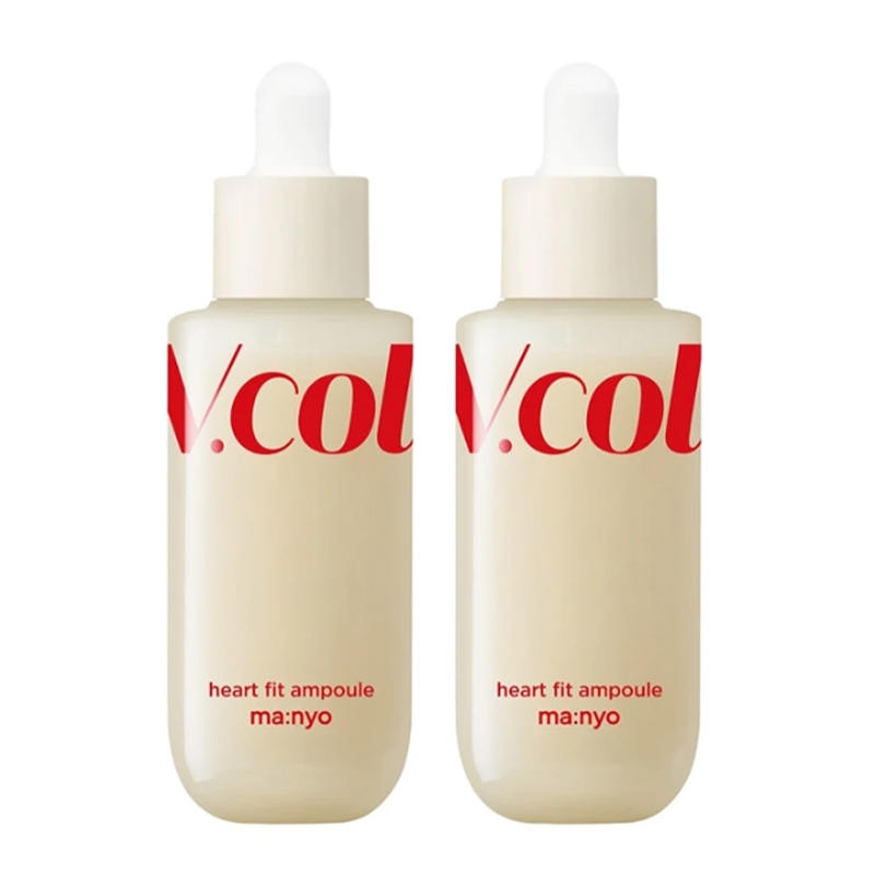 Mayogone V-Collagen Heart Fit Ampoule - 50ml x 2 (คอลลาเจน, ไฮเดรติ้ง, เฟิร์มมิ่ง)