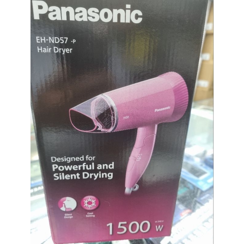 Panasonic EH ND 57 1500W SILENT DRYING ไดร์เป่าผม