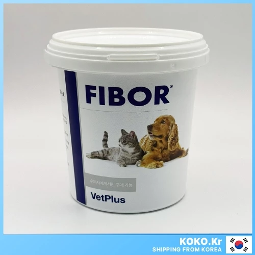 Vetplus FIBOR อาหารเสริมสุนัข และแมว 500 กรัม เพื่อสุขภาพอาหารที่ดี พร้อมของแถม
