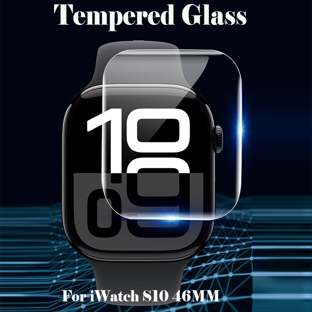 9H High Clear กระจกนิรภัยป้องกันหน้าจอสําหรับ iwatch ultra / ultra2 / iwatch S10 46 มม. / 42 มม.