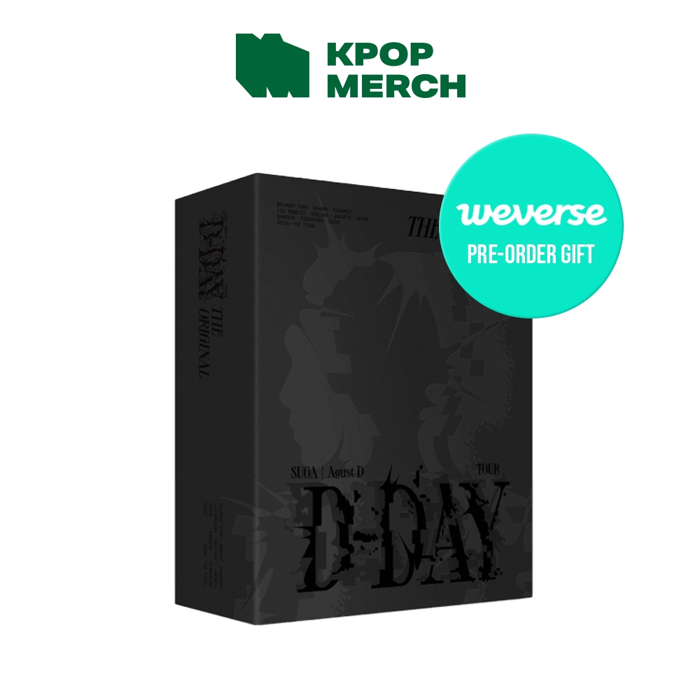 (Weverse POB) BTS SUGA Agust D Tour D-Day The Original