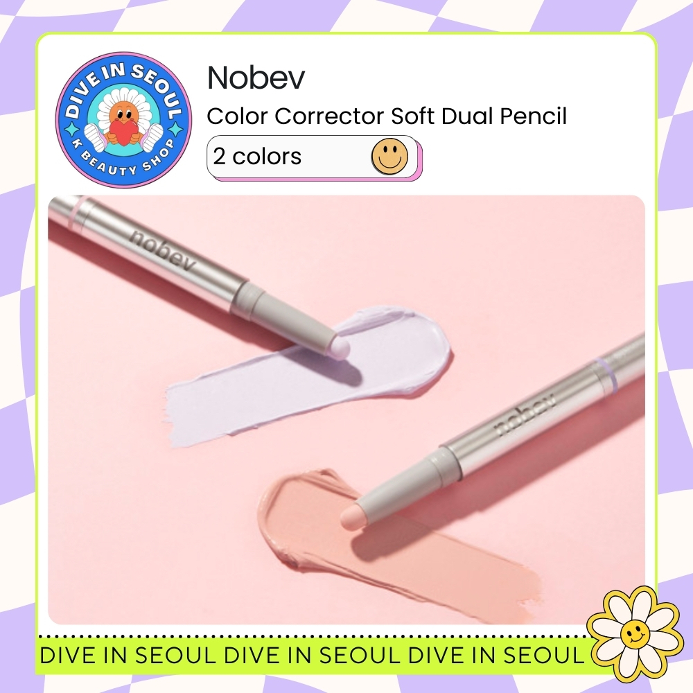 [NOBEV] Color Corrector Soft Dual Pencil – 2色