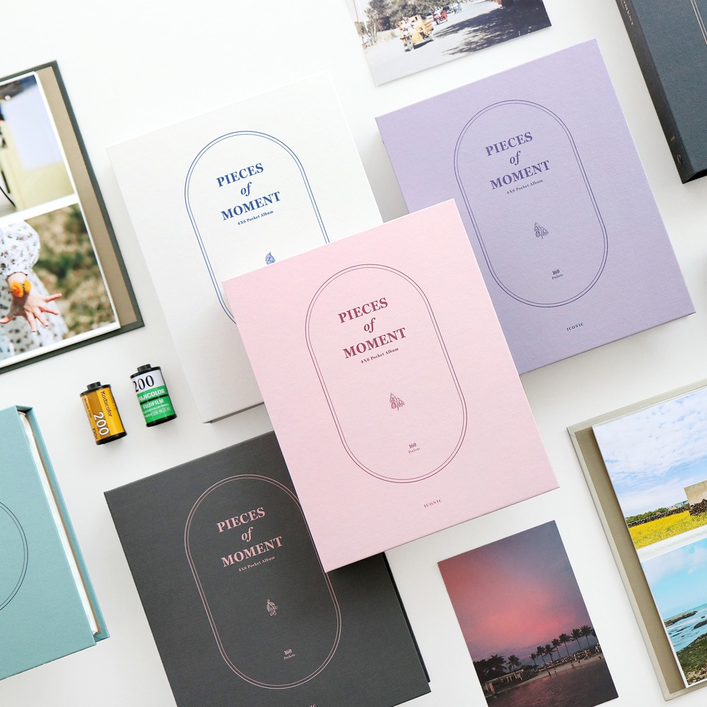 Iconic Moment Pocket Album เครื ่ องเขียนเกาหลี รูปภาพ 4x6