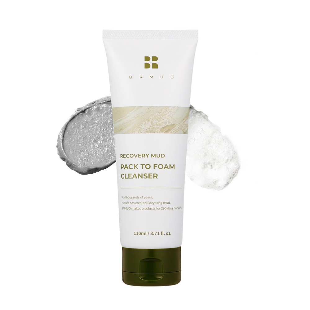 [ Cardi B ] BRMUD Recovery MUD Pack To Foam Cleanser 110ml