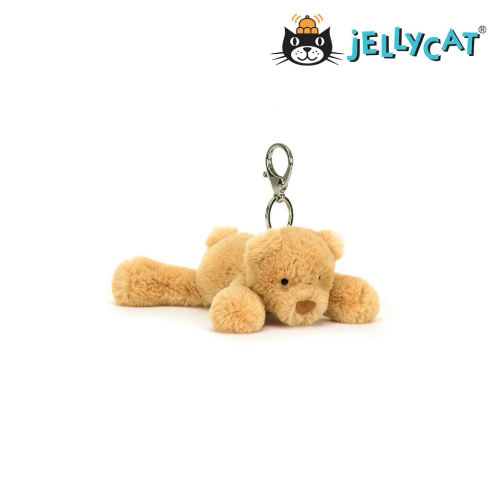 Jellycat Smudge Bear Soft Bag Charm