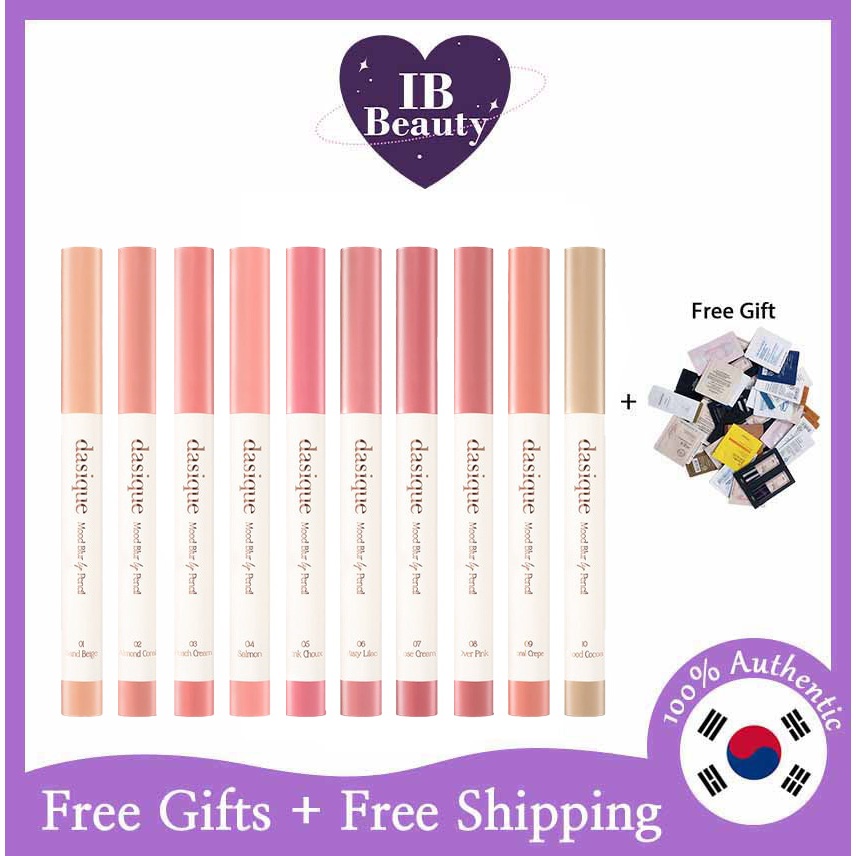 [Dasique] Mood Blur Lip Pencil 0.9g / 10 สี