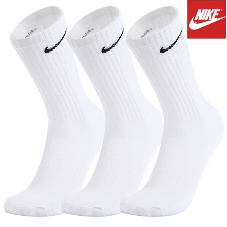 ถุงเท้า Nike Everyday Cushion Crew 3 แพ็ค (SX7664-100)