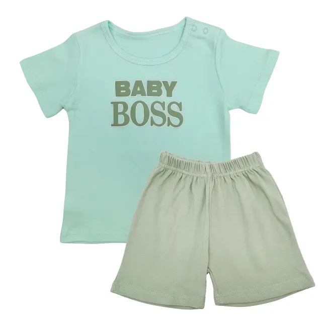 อินเทรนด์ Valley ผ้าฝ้ายออร์แกนิก Baby & Kids Outing Wear - Baby Boss