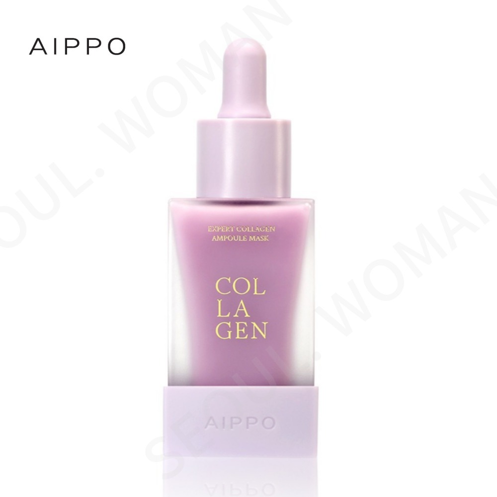 AIPPO Expert Collagen Ampoule Mask 30ml. มาสก์หน้าแอมพลิจูดคอลลาเจนผู้เชี่ยวชาญ AIPPO 30ml แพ็คนอนหล