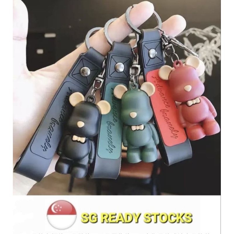 [Sg Stocks] พวงกุญแจหมีรุนแรง