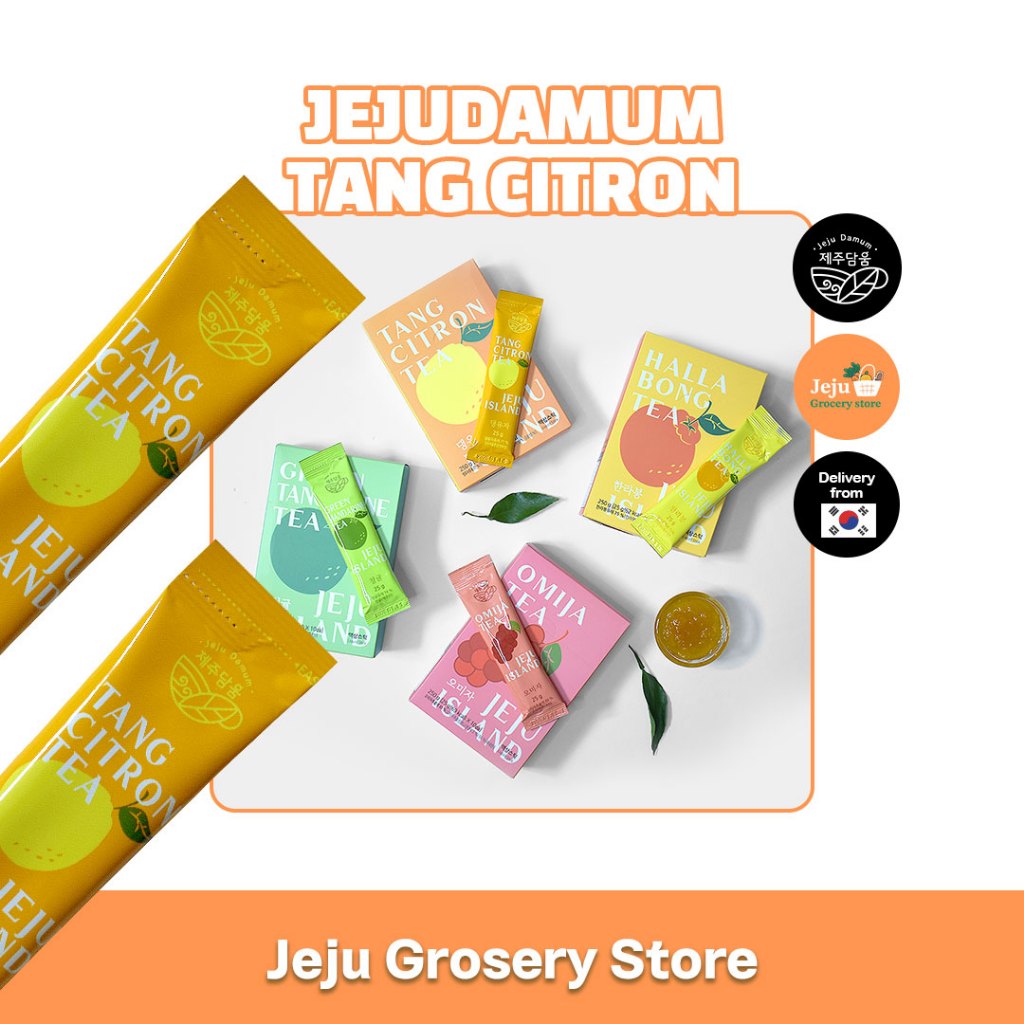 [DUBLER Co., LTD] JEJUDAMUM (HALLABONG, GREEN TANGERINE, OMIJA, TANGCITRON)