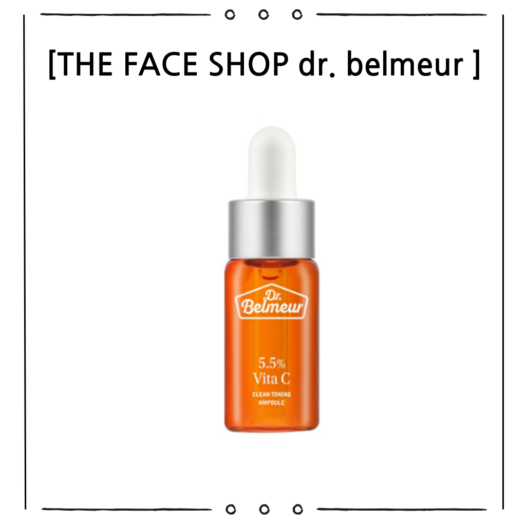 The FACE SHOP ดร. Belmeur Vita C Clear Toning Ampoule 10ml/45ml วิตามินซีความเข้มข้นสูง Brightening 