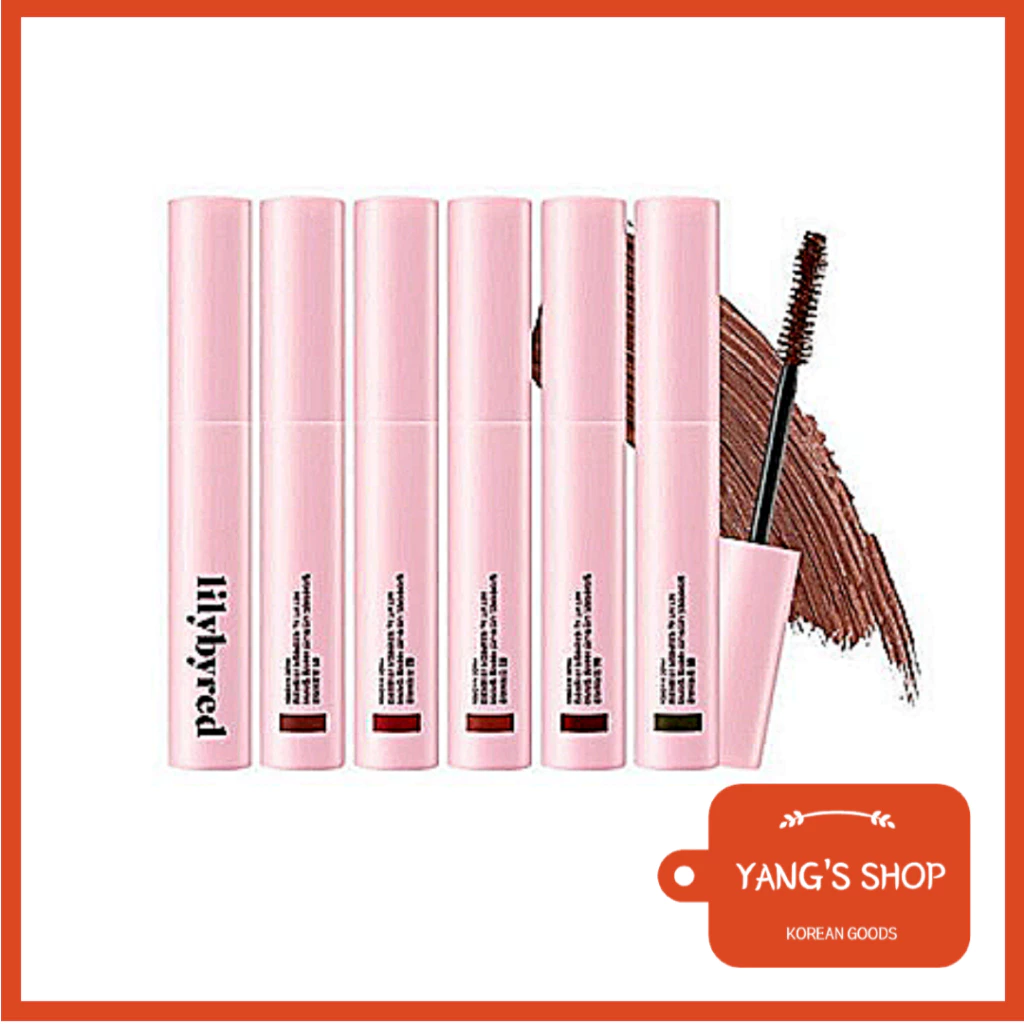[Lilybyred] 9 ถึง 9 Survival Color Mascara 6g (5 สี)
