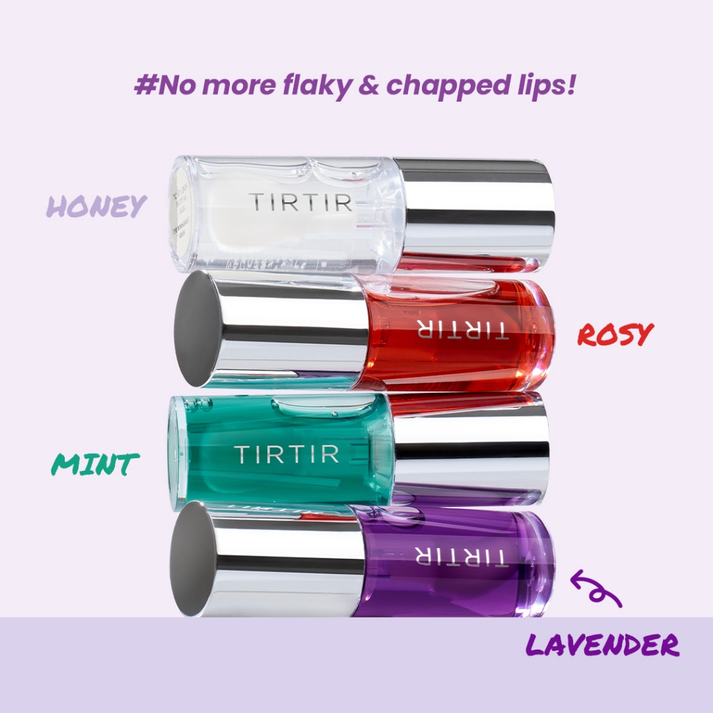 [TIRTIR] My Glow ลิปออยล์ ขนาด 7 มล. น้ําผึ้ง โรสซี่ มิ้นท์ ลาเวนเดอร์ / TIRTIR My Glow Lip Oil 7ml — صورة 3
