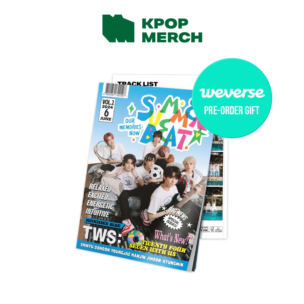 (Weverse POB) TWS - 2nd Mini Album [ Summer Beat ! ]_Weverse Album ver