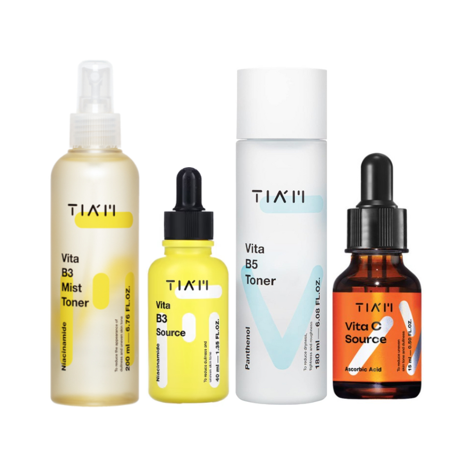 [TIAM] Vita B3 Mist Toner 200ml /Vita B3 Source 40ml / Vita B5 Toner 180m / Vita C Source 15ml
