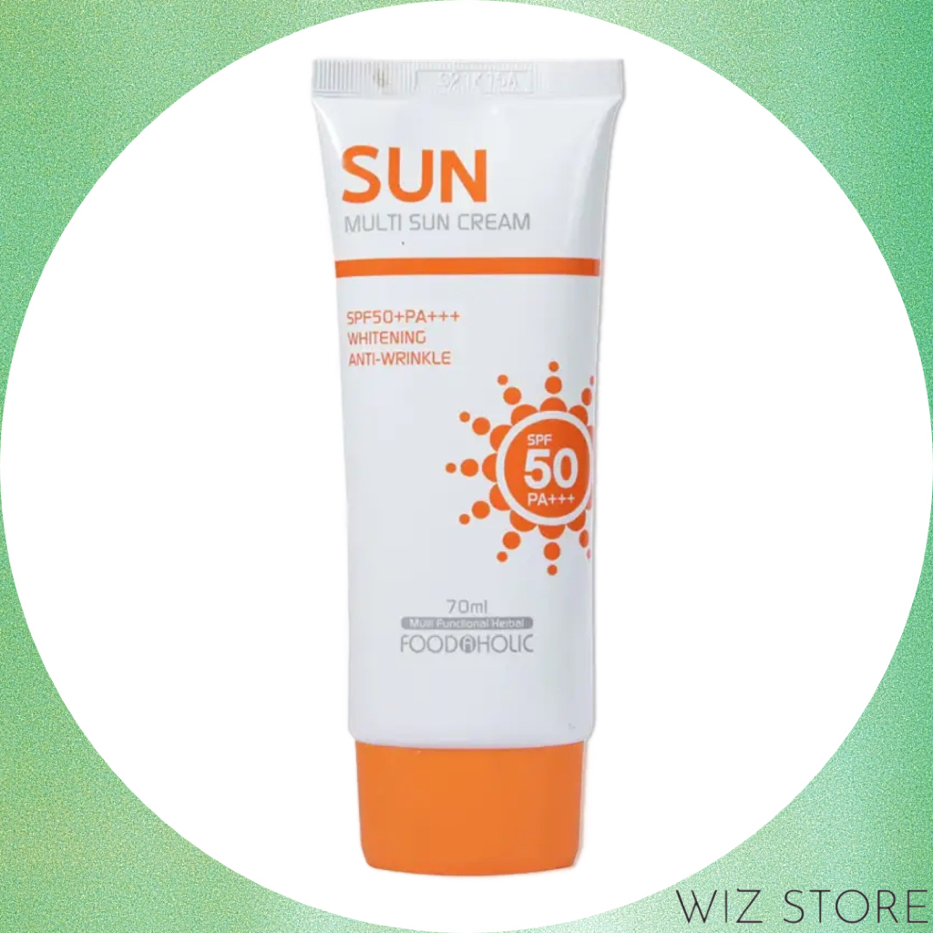 [FOODAHOLIC ] Multi Sun Cream SPF 50 PA + + 70ml / Skin Care Face Sunscreen