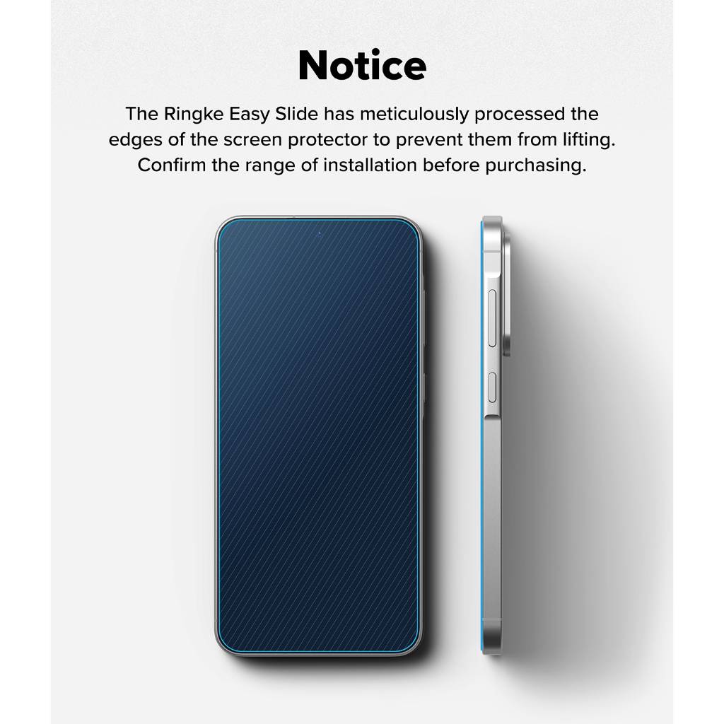 Ringke Easy Slide Glass สําหรับ Galaxy A36 กระจกนิรภัยกันรอยหน้าจอ