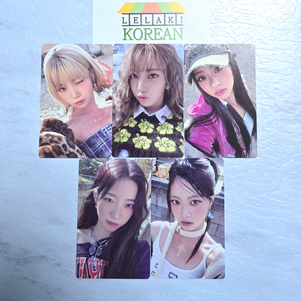 Le SSERAFIM - อัลบั้มมินิ 5 [ HOT ] KAKAO TALK POB Photocard