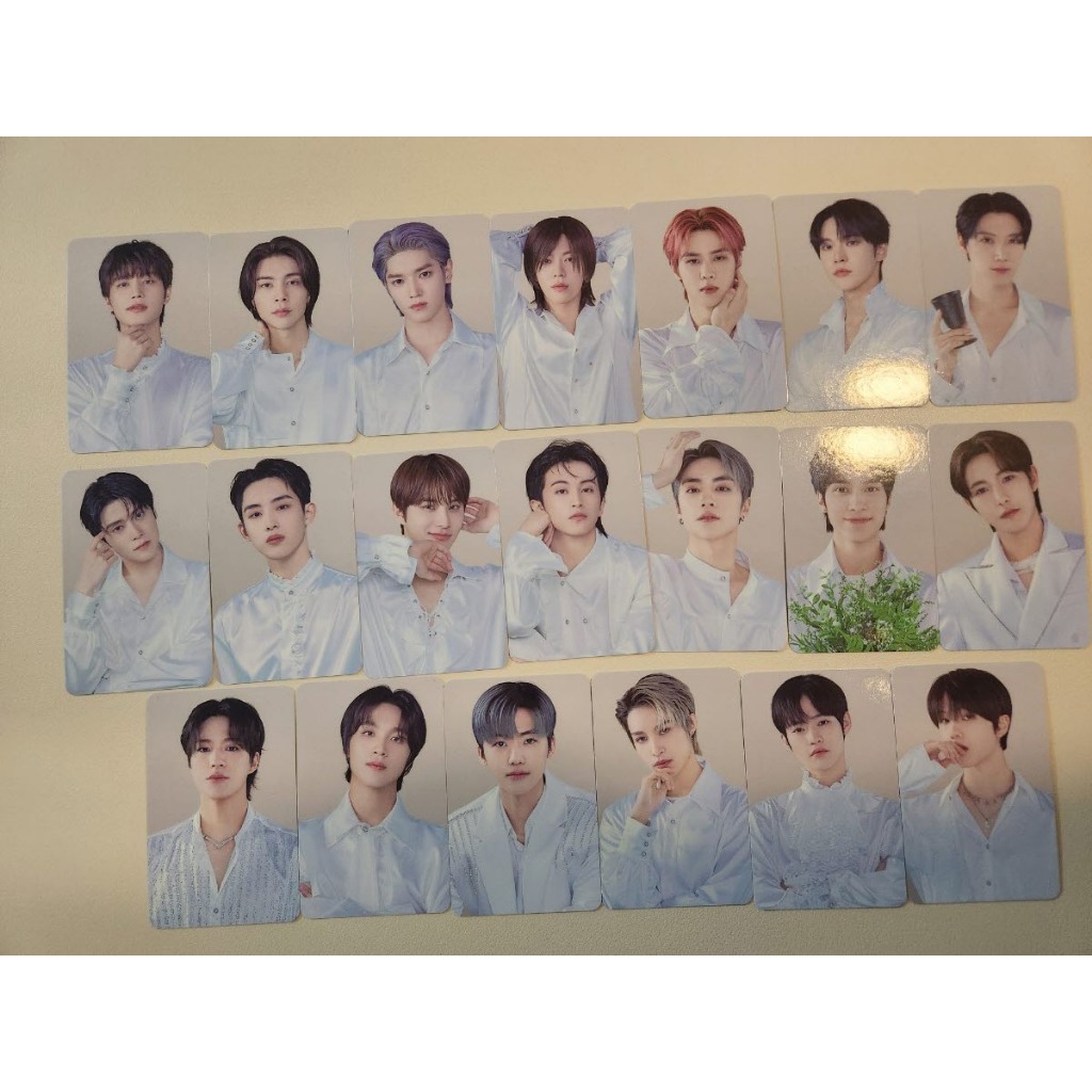 Nct ZONE WHITE ROYAL VER COUPON OFFICIAL NCT DREAM NCT127 โฟโต้การ์ด