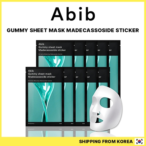 [Abib] Gummy Sheet Mask Madecassoside Sticker 10ea