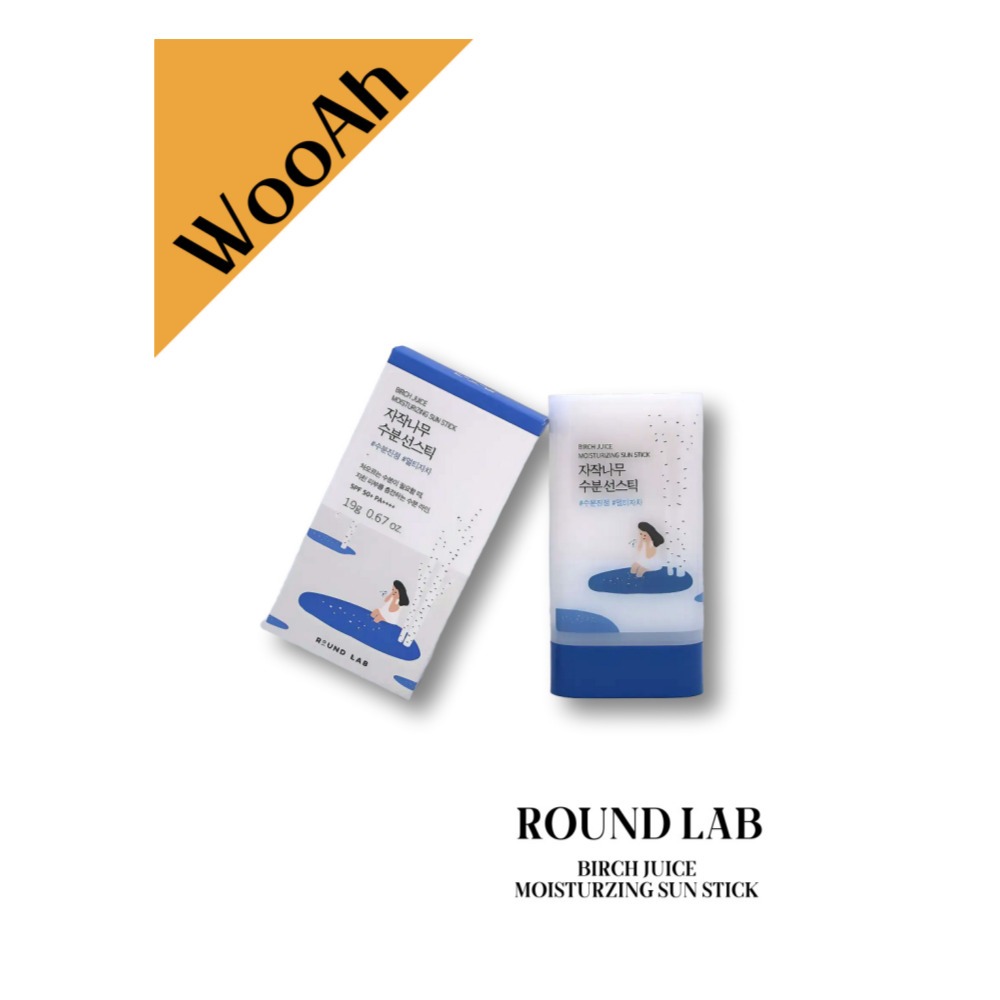 [ROUND Lab] Birch Juice Moisturizing Sun Stick 19g wooah