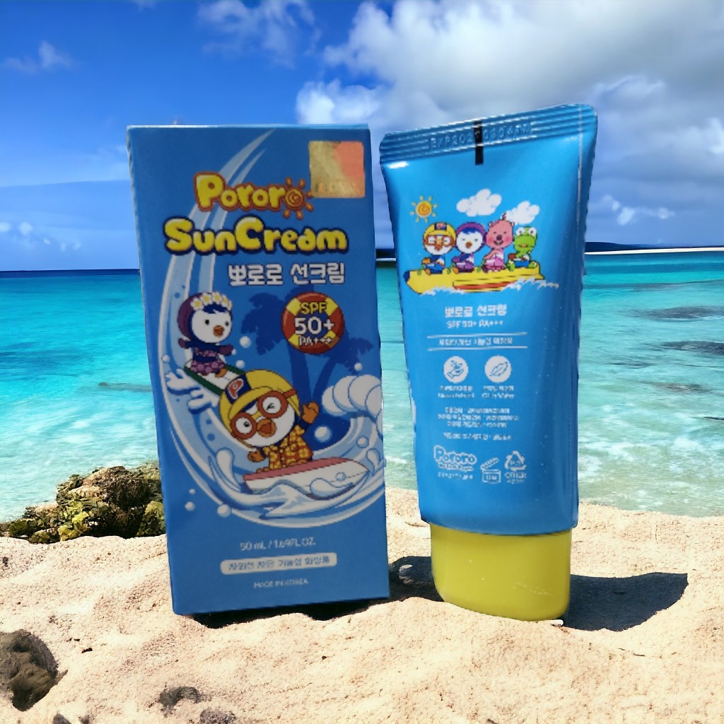 Pororo ครีมกันแดด สําหรับเด็ก SPF50+ PA+++ 50 มล.