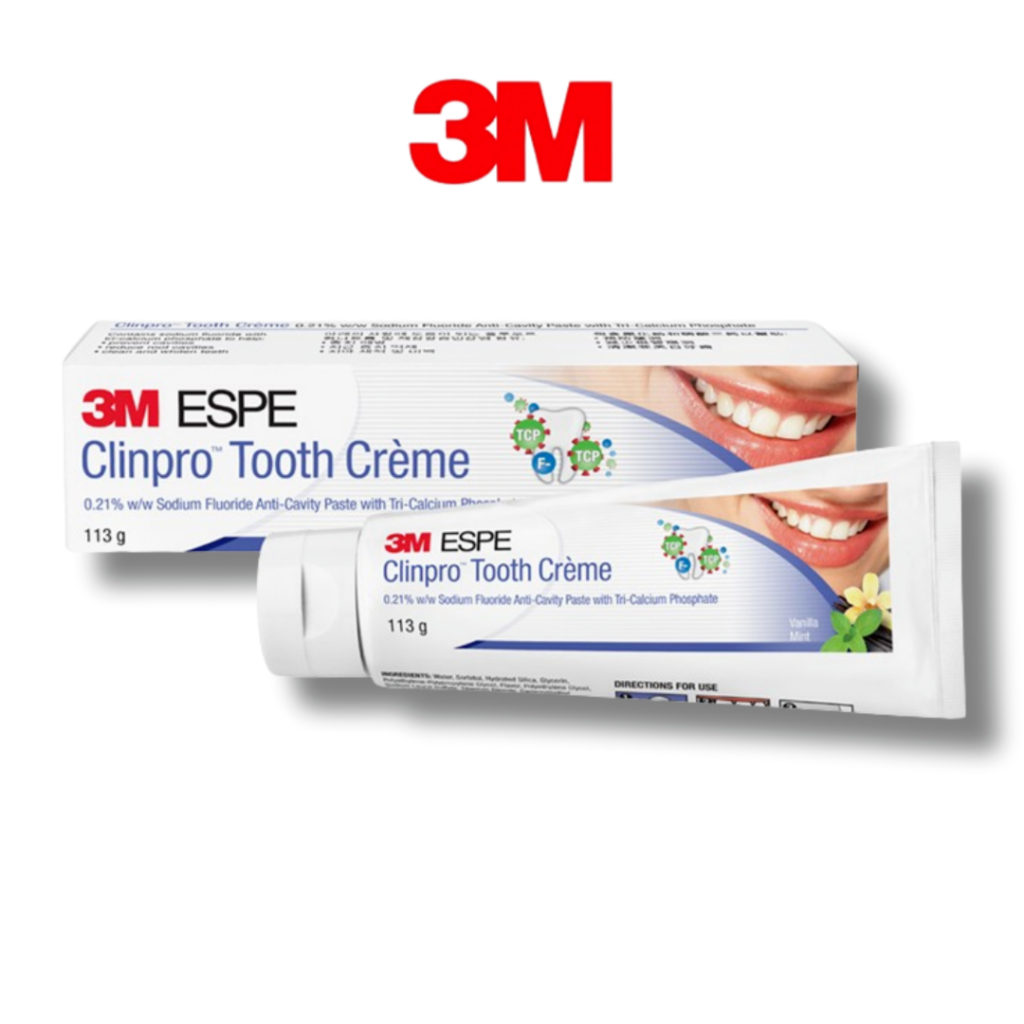 3m Clinpro Tooth Creme 0.21 % โซเดียมฟลูออไรด ์ ยาสีฟันป ้ องกันฟันผุ 113g