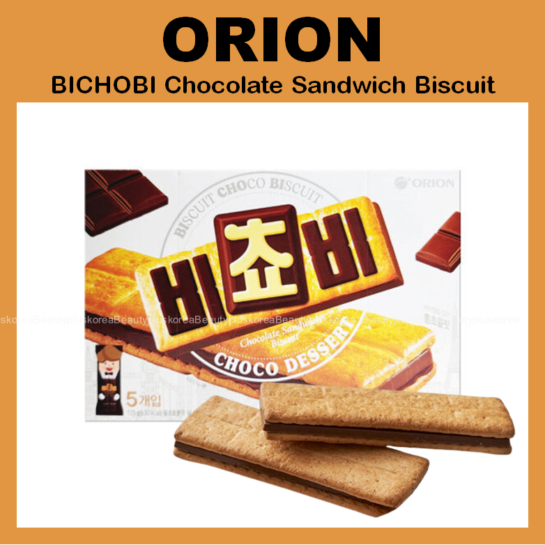 [ORION] Bichobi บิสกิตแซนวิชช็อกโกแลต 5p 125g