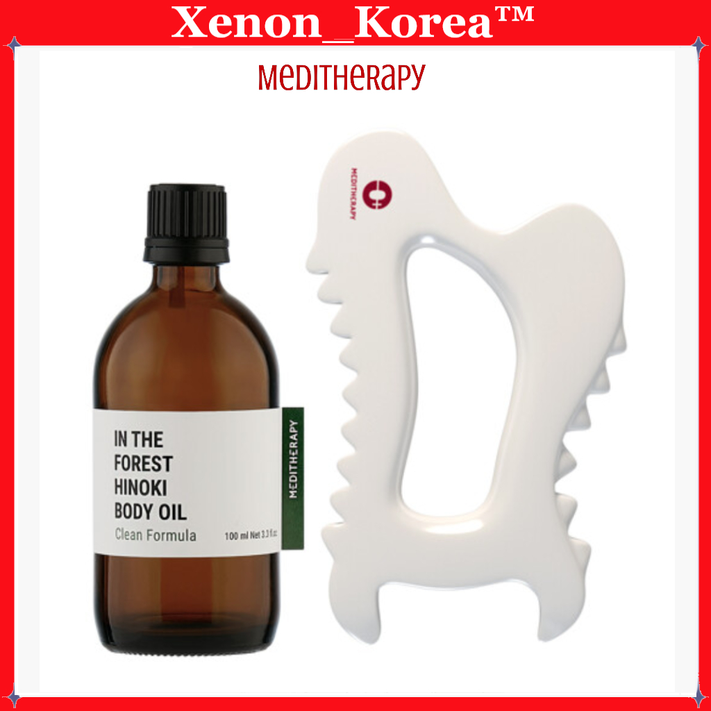 Meditherapy SOKSAL slimming GUA SHA + Hinoki Body Oil 100ml