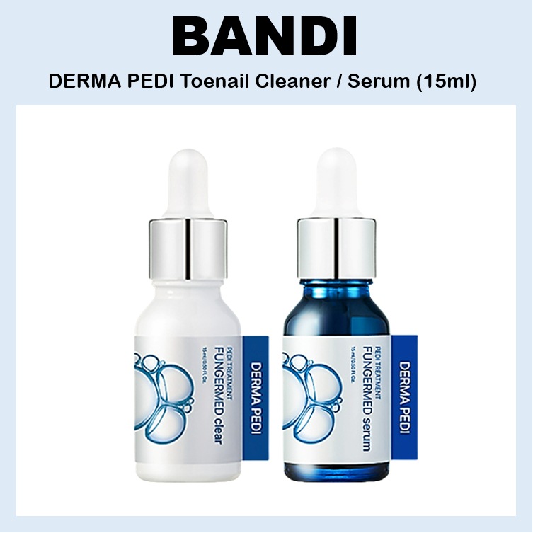 [BANDI] Derma PEDI เซรั่มทําความสะอาดเล็บเท้า (15 มล.)