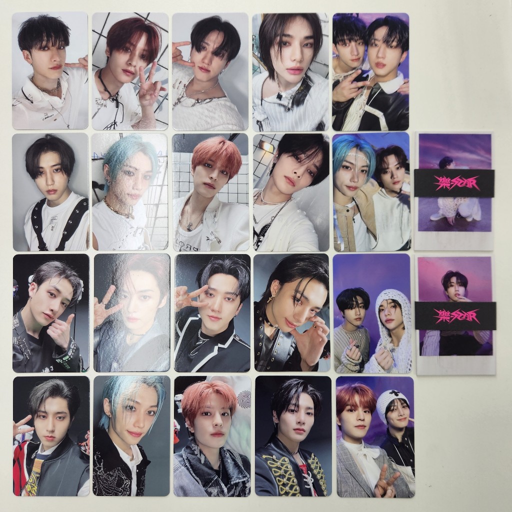 [OFFICIAL] SKZ STRAY KIDS Album ROCK STAR PHOTOCARD Unit Film