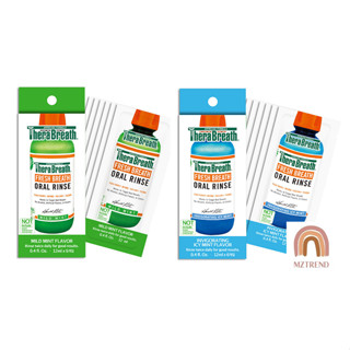 [MZTREND] TheraBreath ชุดน้ำยาบ้วนปากพกพา (12 มล. × 6 ชิ้น)