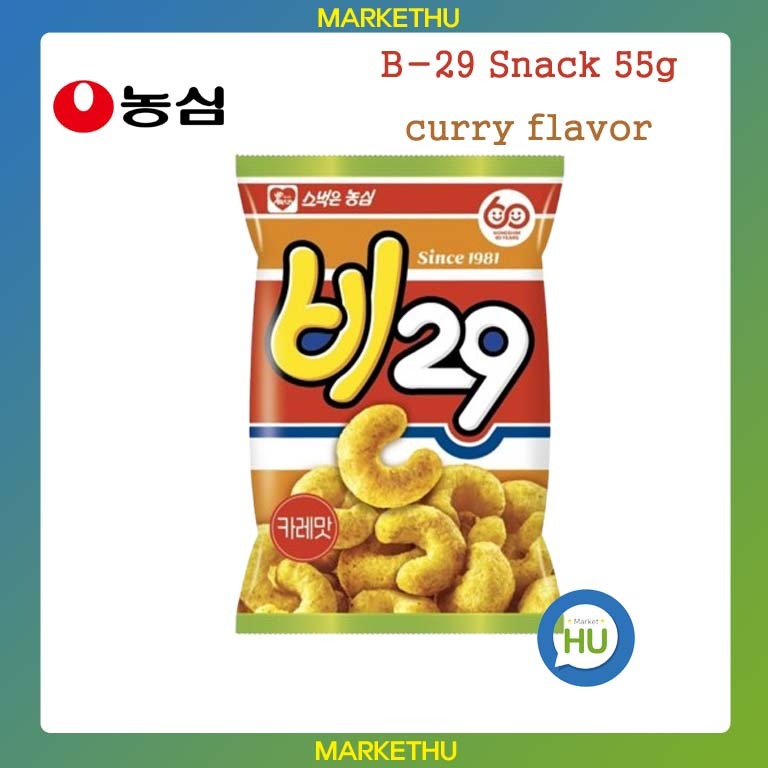 [NONGSHIM] B29 Snack 55g รสแกง/ขนมเกาหลี Relunched In Response To Numerous Request จากสาธารณะเกาหลี