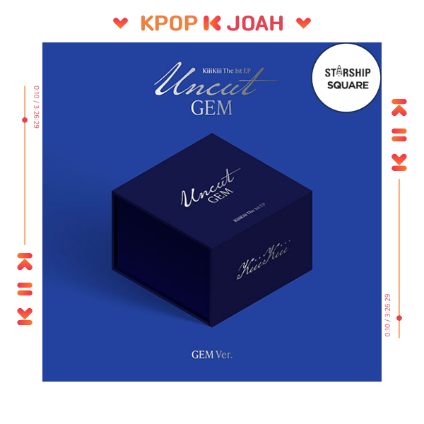 (GEM ver.) KiiiKiii [UNCUT GEM] 1st EP ALBUM (25th Mar.2025)