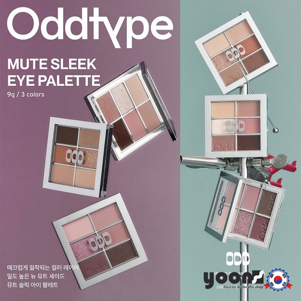 [Oddtype] Mute Slick Eye Palette_จากเกาหลี