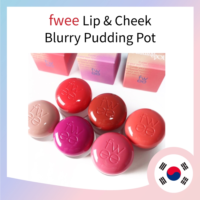 Fwee Blurry Pudding Pot Lip & Cheek Tint 30 สีจากเกาหลี