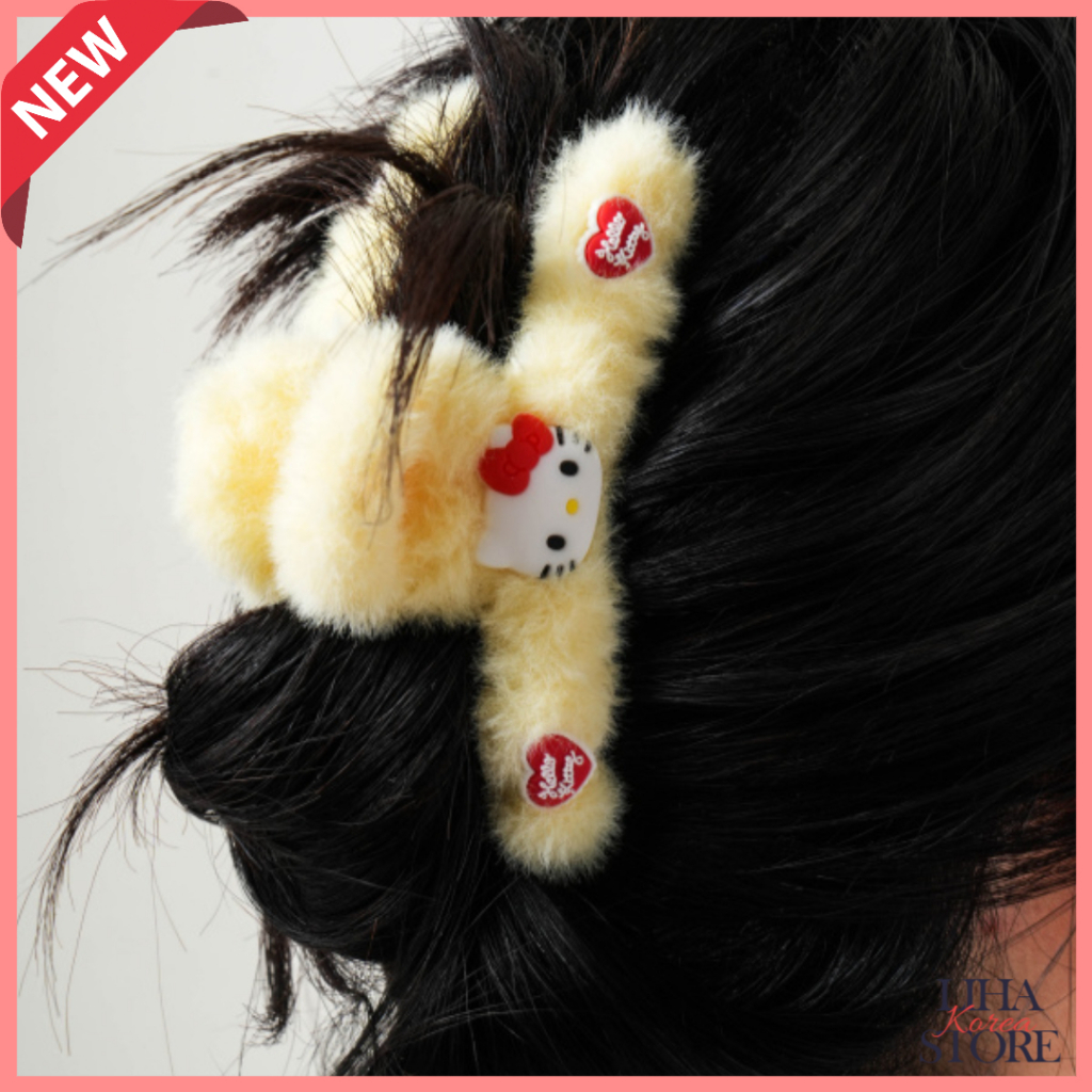 Sanrio Hello Kitty กิ๊บติดผม กิ๊บติดผม กิ๊บติดผมฉลามน่ารัก