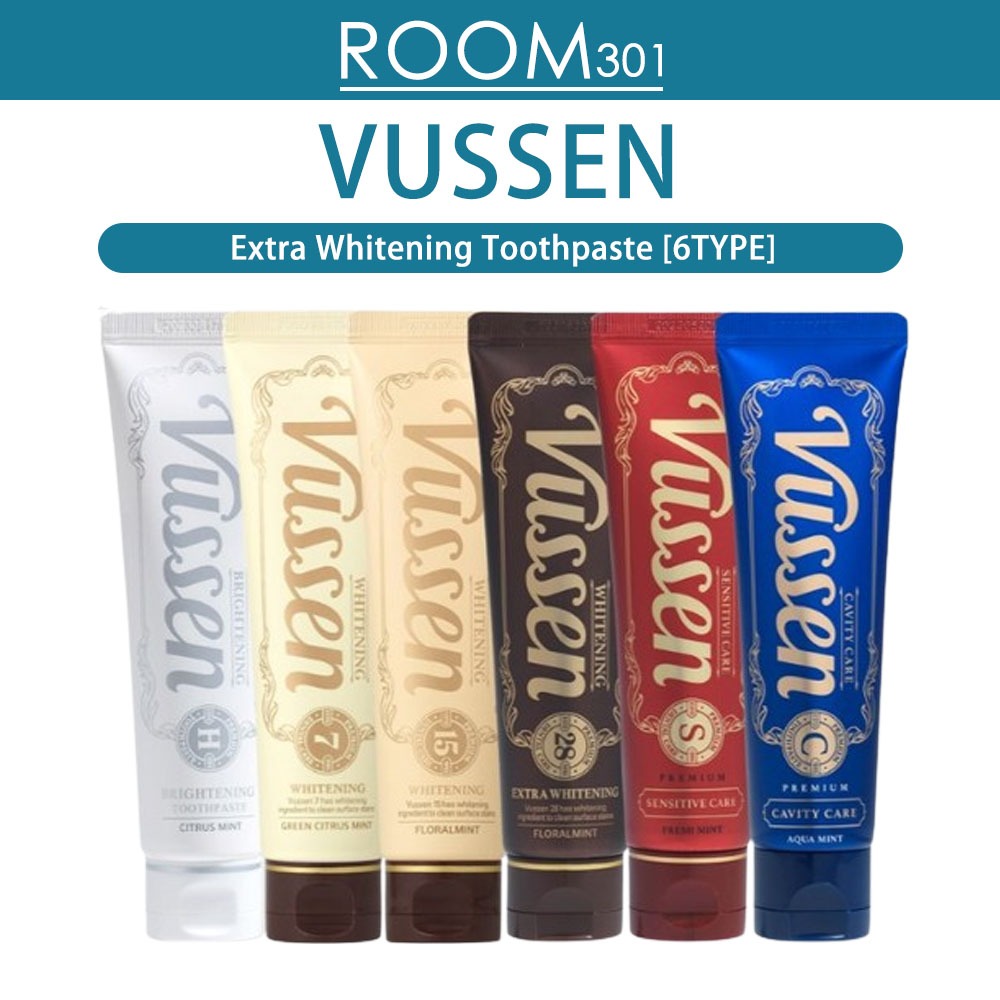 [Vussen] ยาสีฟันเกาหลี OSSTEM Extra Whitening (6Type) [7, 15, 28, C, S, H] เจลฟอกสีฟันขั้นสูงเพื่อยิ้มสดใส