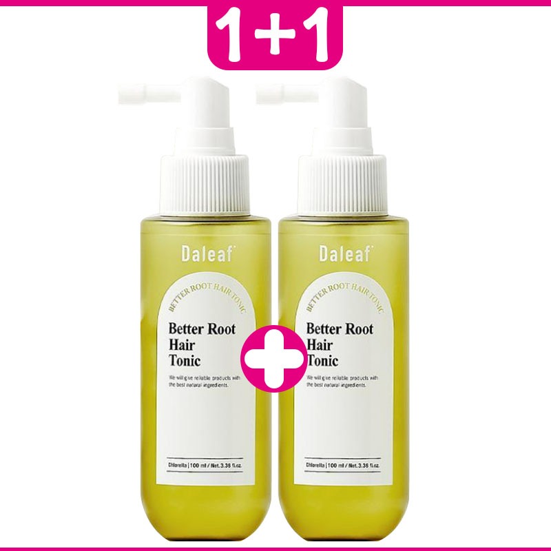 1+1 daleaf สเปรย์บํารุงรากผม 100 มล. / daleaf better root hair tonic spray 100ml