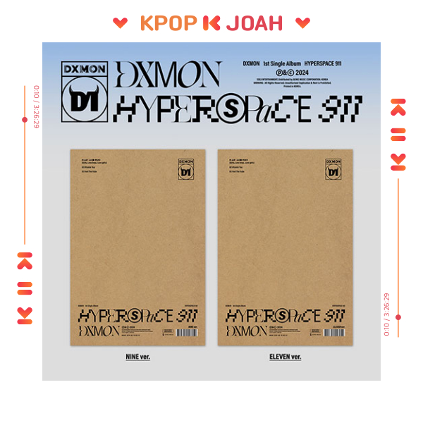 DXMON [HYPERSPACE 911] 1st SINGLE ALBUM (16th May.2024)