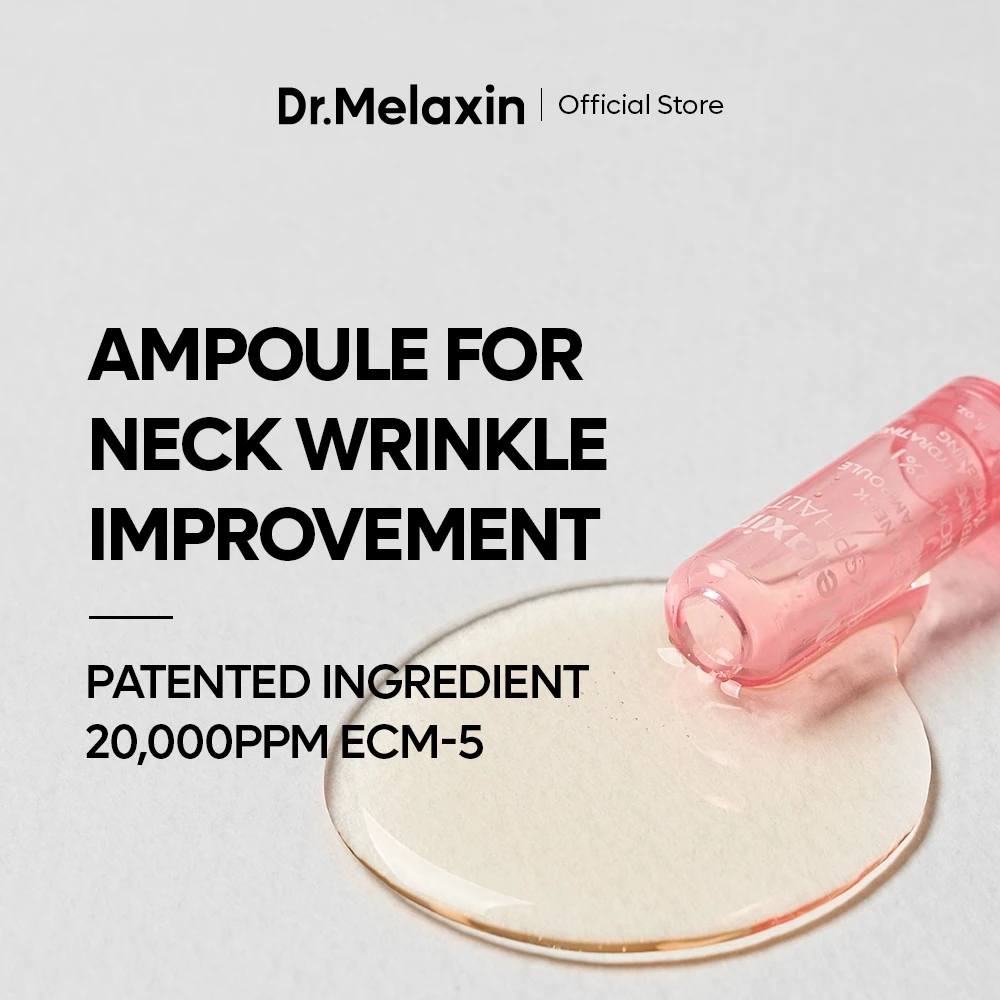 [Dr.Melaxin Official] Necksphalt ECM แอมพูลบำรุงผิวคอ Neck Barrier 1.5ml *10 ชิ้น