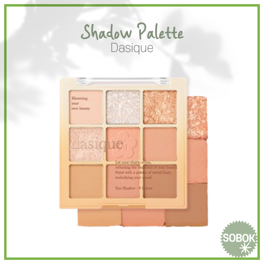 [Dasique] (+26 Golden Flower ) Eye Shadow Palette / Eyeshadow Romantic Blossom