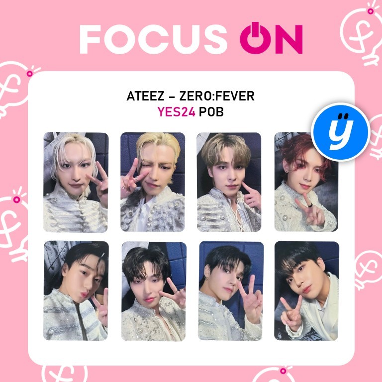 ATEEZ POB YES24 ZERO:FEVER PHOTOCARD
